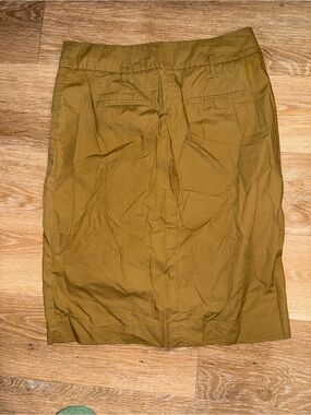 Banana Republic Olive Pencil Skirt